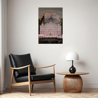 The Grand Budapest Hotel Movie Comedy Crime Poster Wall Art Print Home Wall Decor