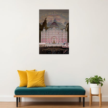 The Grand Budapest Hotel Movie Comedy Crime Poster Wall Art Print Home Wall Decor