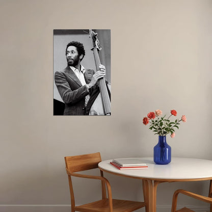 Jazz Bassist Ron Carter Musician Poster Wall Art Print Home Wall Decor