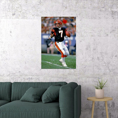 Boomer Esiason New York Football Sport Poster Wall Art Print Home Wall Decor