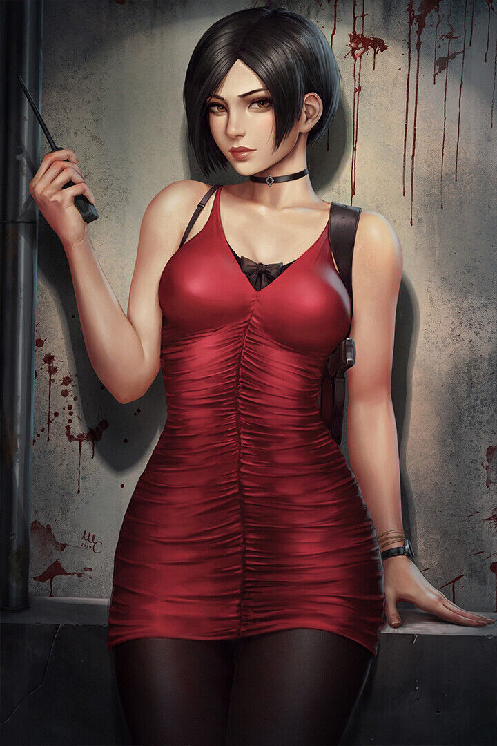 Resident Evil 2019 Ada Wong Biohazard Tv Game Poster Wall Art Print Home Wall Decor