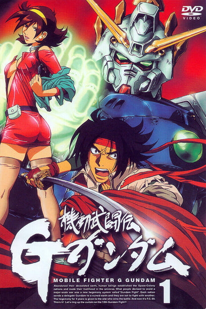 Mobile Fighter G Gundam Fight Japan Anime Poster Wall Art Print Home Wall Decor