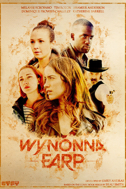 Wynonna Earp Melanie Scrofano Canada Tv Show Poster Wall Art Print Home Wall Decor - xonomax