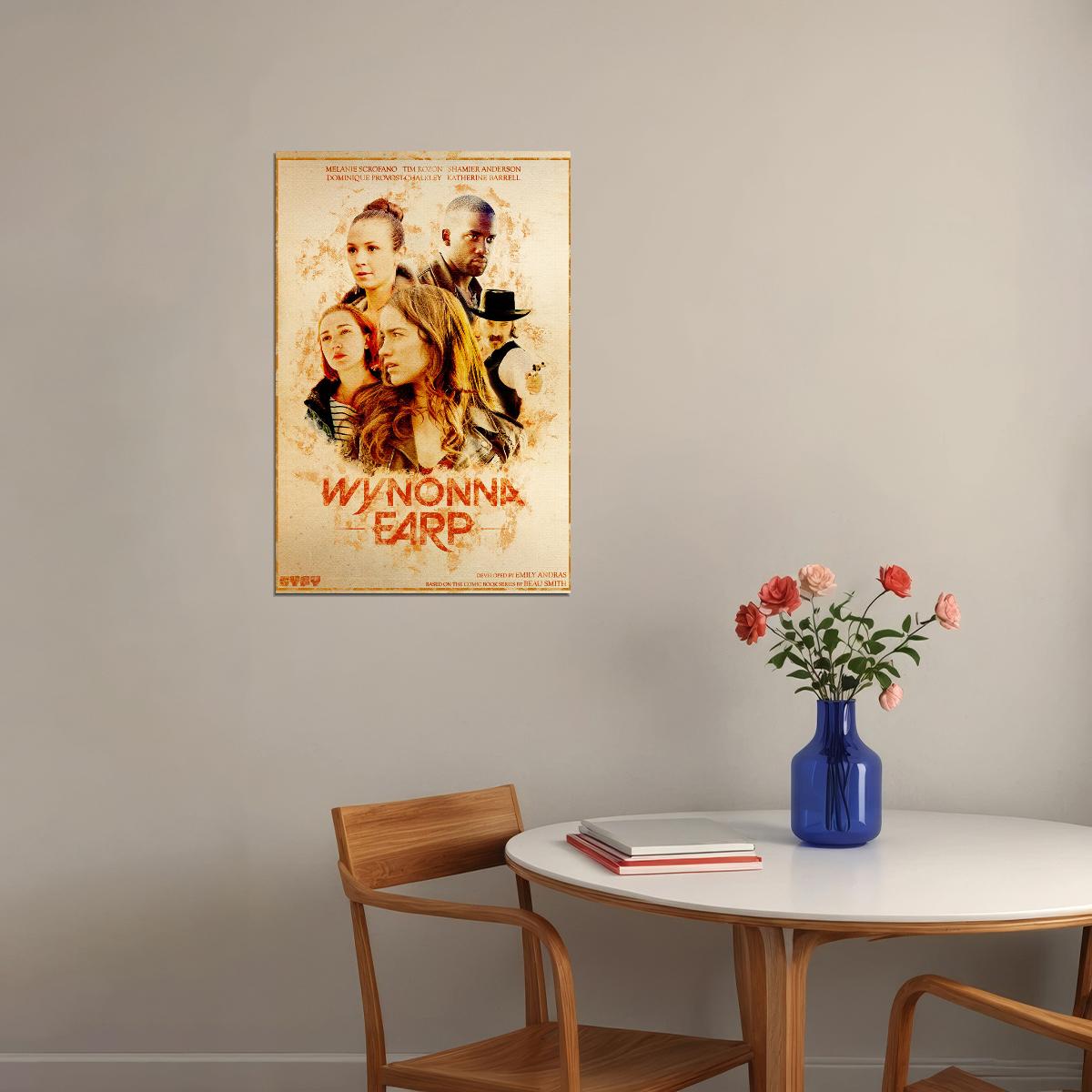 Wynonna Earp Melanie Scrofano Canada Tv Show Poster Wall Art Print Home Wall Decor - xonomax