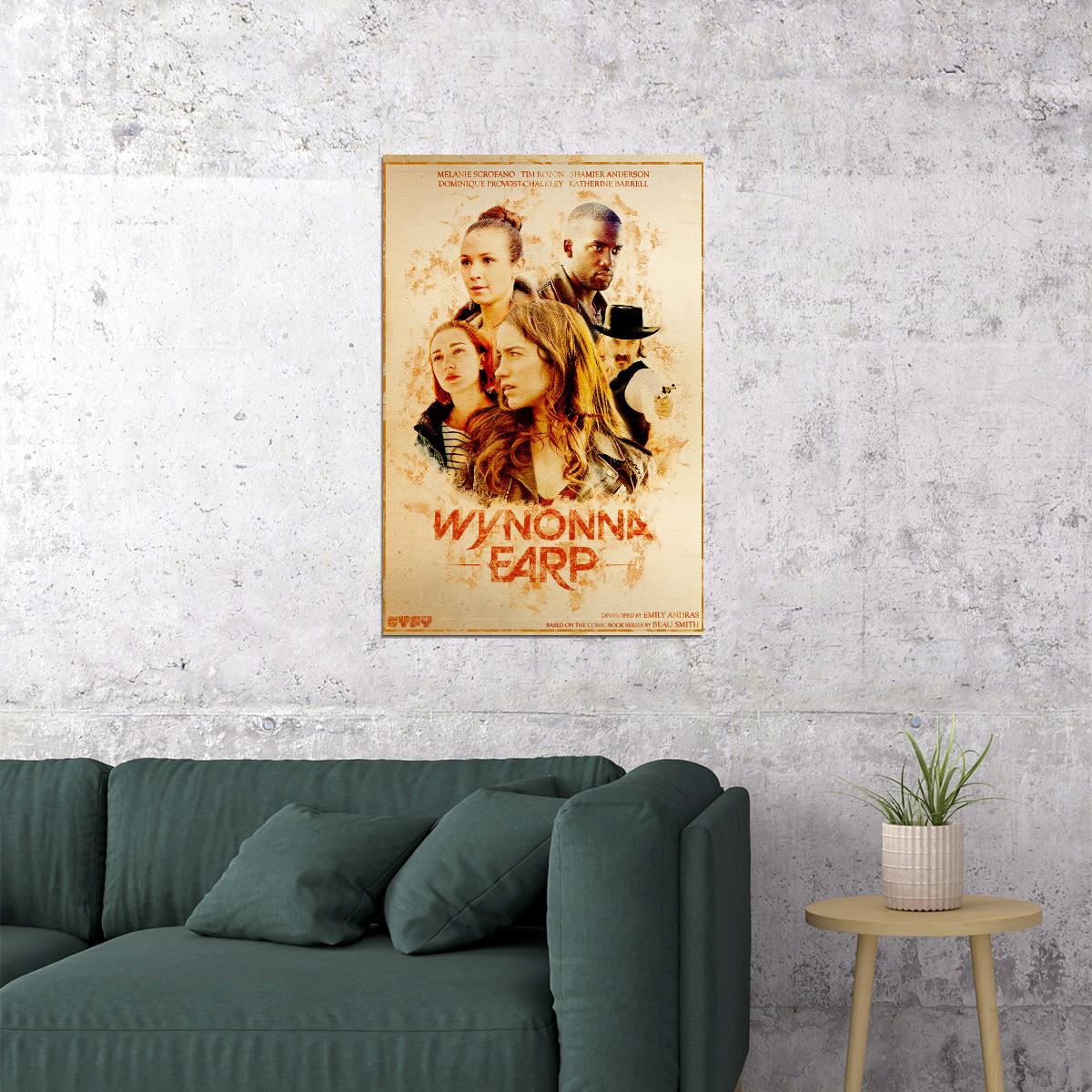 Wynonna Earp Melanie Scrofano Canada Tv Show Poster Wall Art Print Home Wall Decor - xonomax