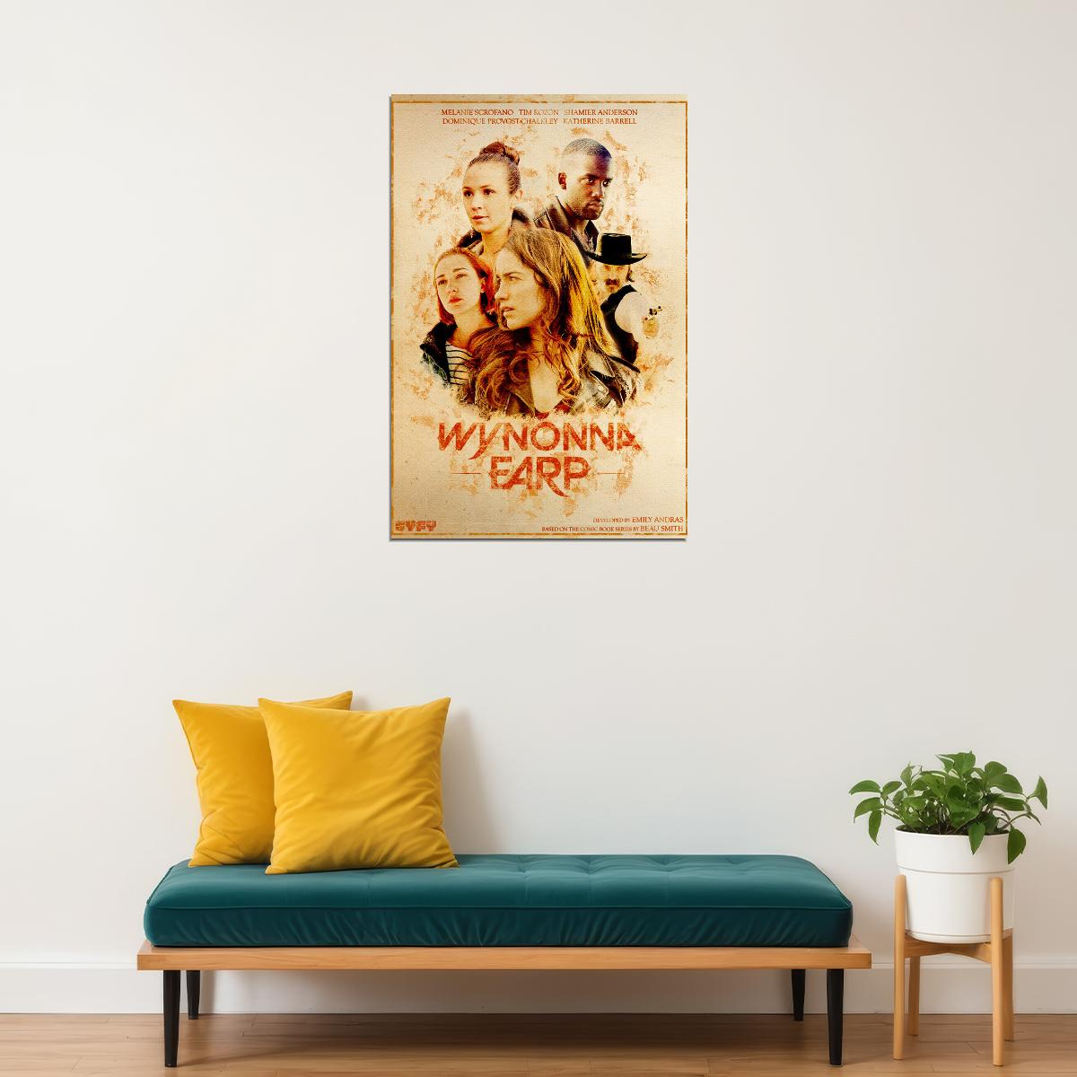 Wynonna Earp Melanie Scrofano Canada Tv Show Poster Wall Art Print Home Wall Decor - xonomax