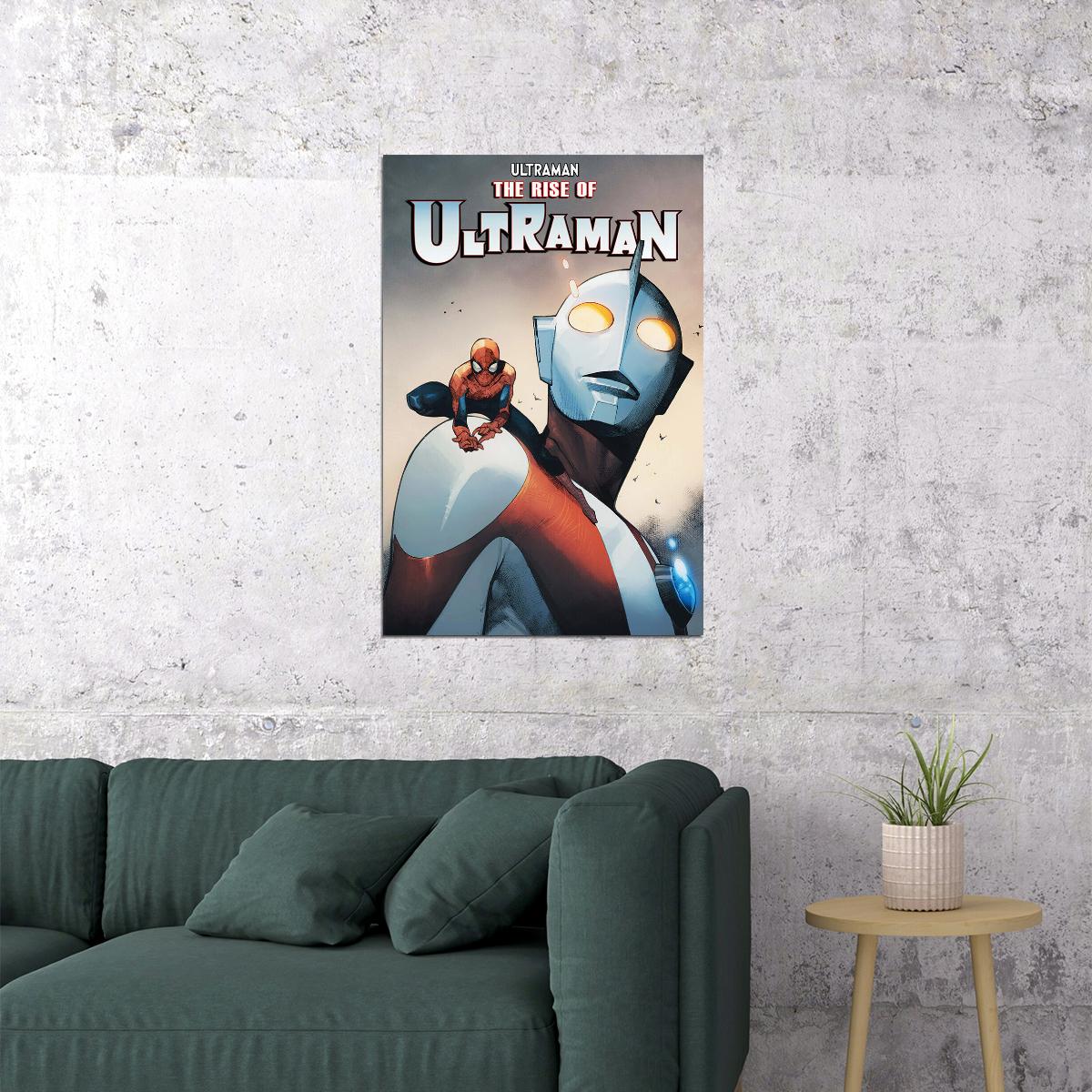 The Rise Of Ultraman Comic Book Poster Wall Art Print Home Wall Decor