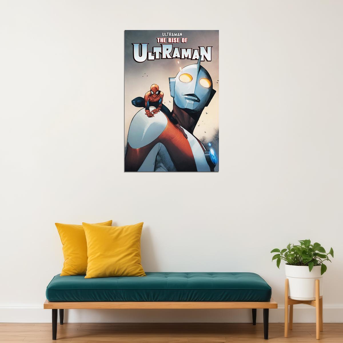 The Rise Of Ultraman Comic Book Poster Wall Art Print Home Wall Decor