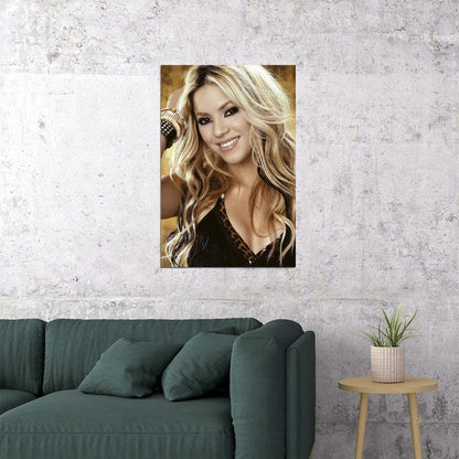 Shakira Celebrity Musician Singer Dancer Poster Wall Art Print Home Wall Decor