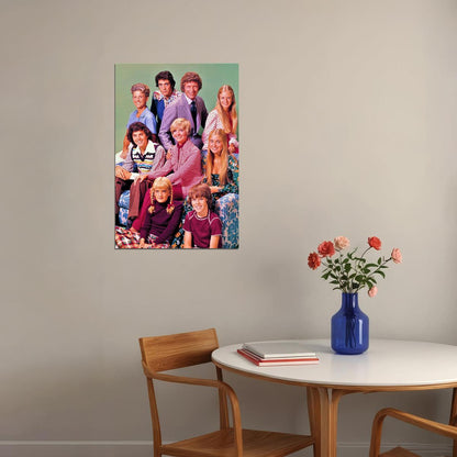 The Brady Bunch Celebrity Tv Series Sitcom Poster Wall Art Print Home Wall Decor