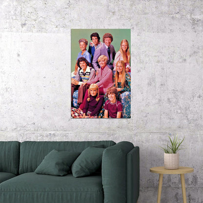 The Brady Bunch Celebrity Tv Series Sitcom Poster Wall Art Print Home Wall Decor