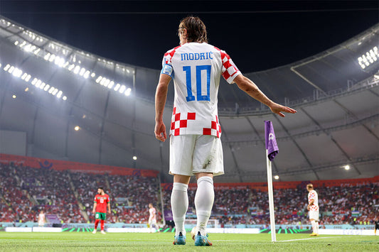 Luka Modric Croatia National Team World Cup Poster Wall Art Print Home Wall Decor