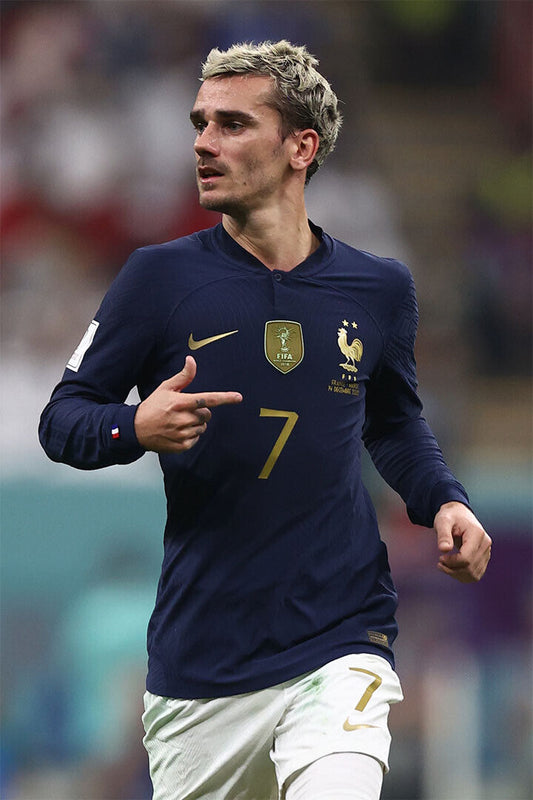 Antoine Griezmann France National Team World Cup Poster Wall Art Print Home Wall Decor