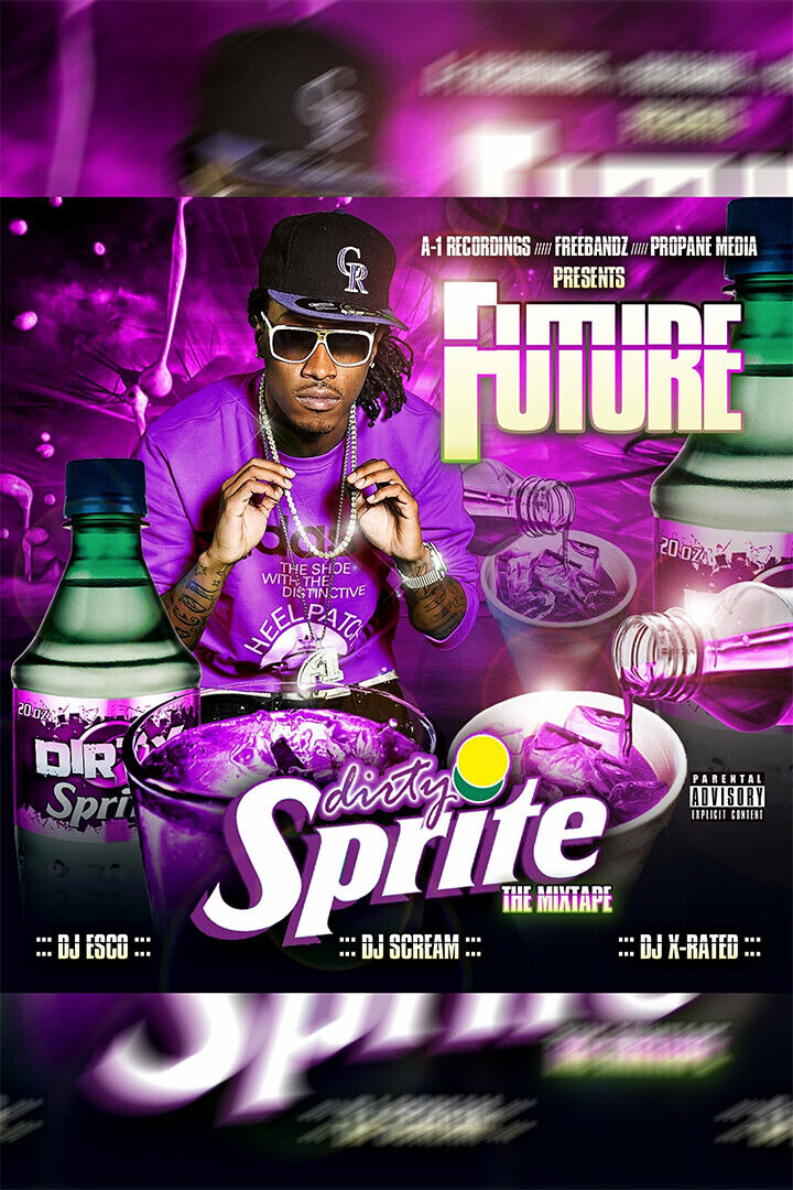 Future Dirty Sprite Music Album Poster Wall Art Print Home Wall Decor