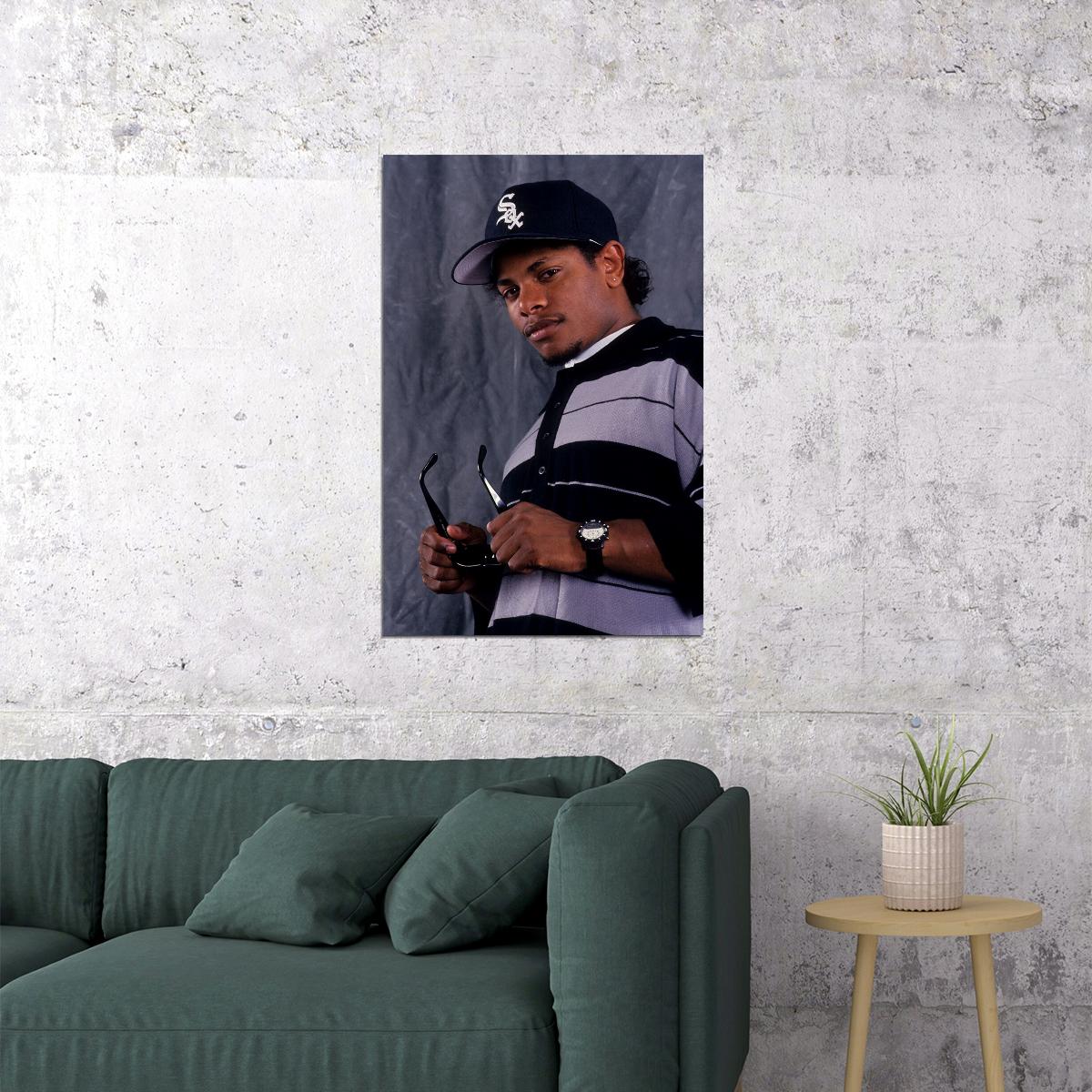 Eazy E Nwa Rapper Hip Hop Music Singer Star Poster Wall Art Print Home Wall Decor - xonomax