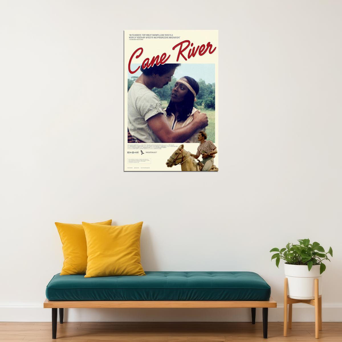 Cane River Movie 1982 Drama Romantik Poster Wall Art Print Home Wall Decor - xonomax