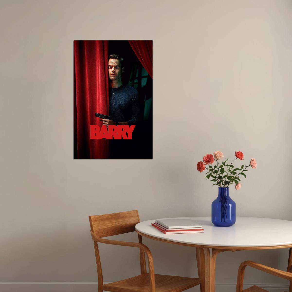 Barry Movie Actino Comdey Crime Adventure Poster Wall Art Print Home Wall Decor