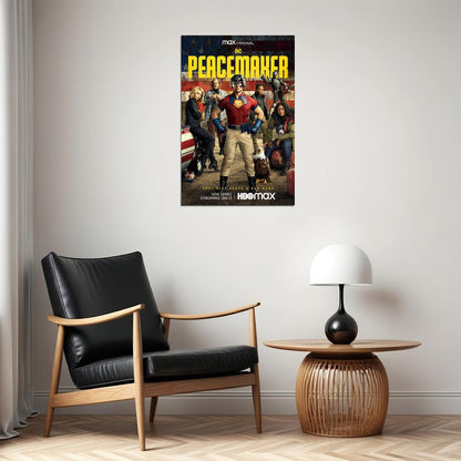 Peacemaker Movie Action Adventure Comedy Poster Wall Art Print Home Wall Decor