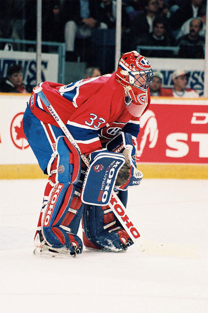 Hockey Patrick Roy Montreal Match Poster Wall Art Print Home Wall Decor