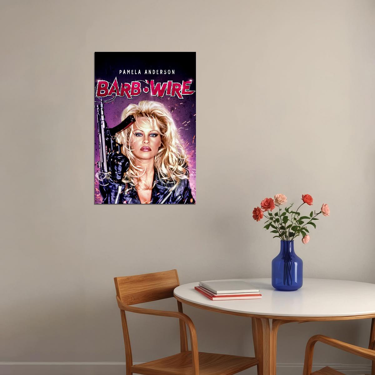 Barb Wire Pam Anderson Hot Sexy Female Poster Wall Art Print Home Wall Decor - xonomax