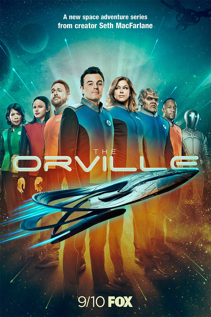 The Orville Science Fiction Comedy Movie Poster Wall Art Print Home Wall Decor - xonomax