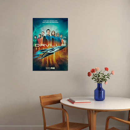 The Orville Science Fiction Comedy Movie Poster Wall Art Print Home Wall Decor - xonomax