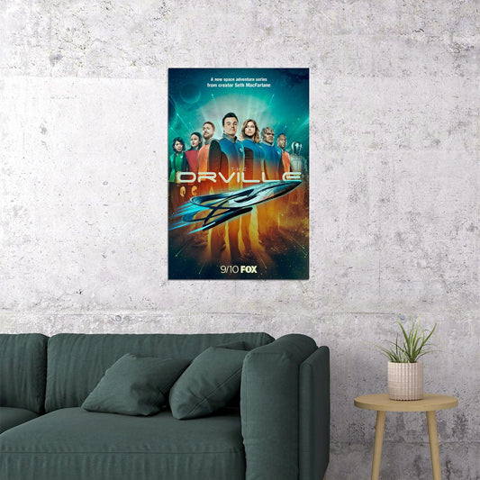 The Orville Science Fiction Comedy Movie Poster Wall Art Print Home Wall Decor - xonomax