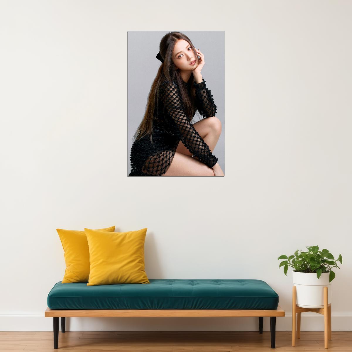 Blackpink Jisoo Kpop Star Poster Wall Art Print Home Wall Decor