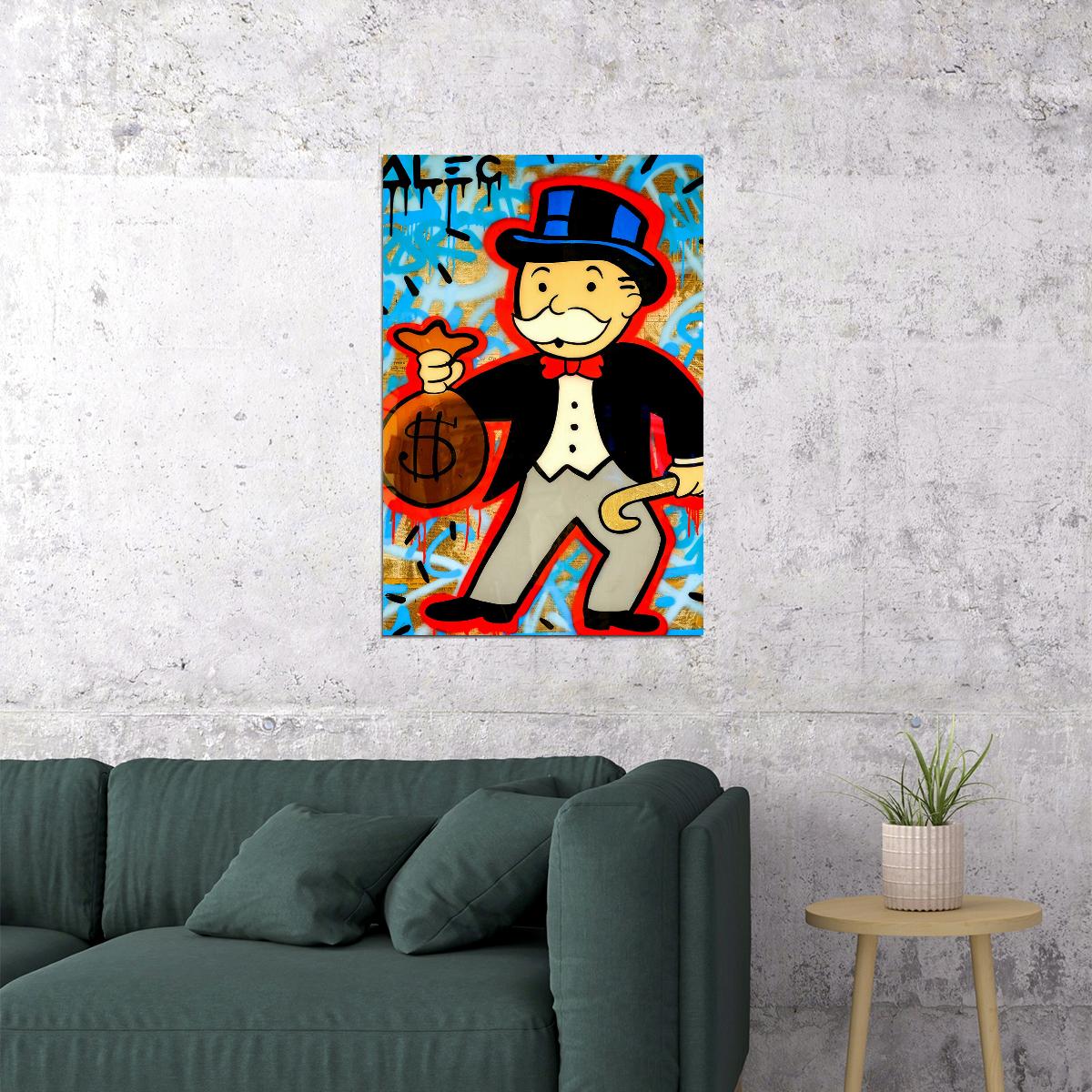 Alec Monopoly Brand Ambassador Poster Wall Art Print Home Wall Decor