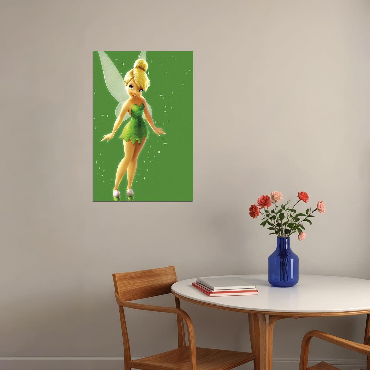 Tinker Bell Fairy Family Animation Movie Poster Wall Art Print Home Wall Decor