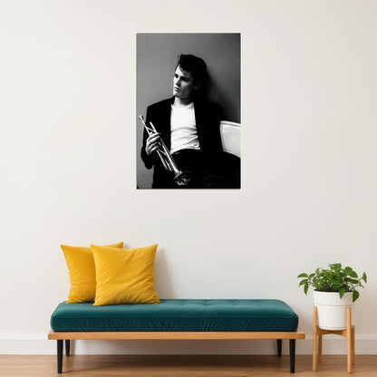 Chet Baker Jazz Legend Poster Wall Art Print Home Wall Decor