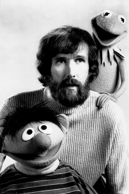 Jim Henson With Kermit The Frog And Ernie Poster Wall Art Print Home Wall Decor