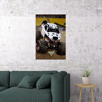 Monster Truck Sport Racing Mutt Rookie Poster Wall Art Print Home Wall Decor