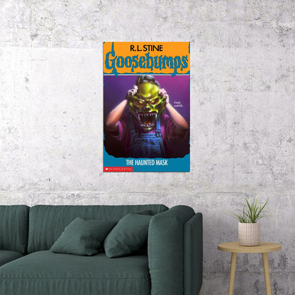 Goosebumps The Haunted Mask Poster Wall Art Print Home Wall Decor