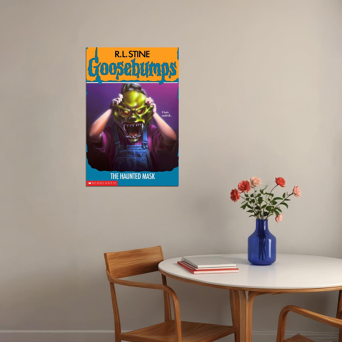 Goosebumps The Haunted Mask Poster Wall Art Print Home Wall Decor