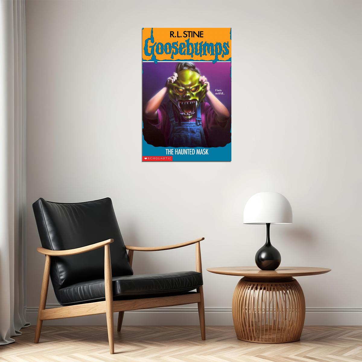 Goosebumps The Haunted Mask Poster Wall Art Print Home Wall Decor