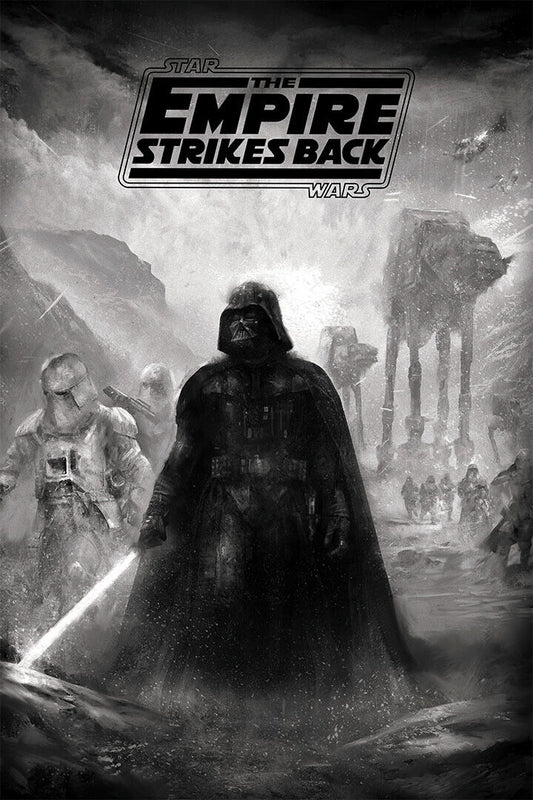 Star Wars Empire Strikes Back Movie Poster Wall Art Print Home Wall Decor - xonomax