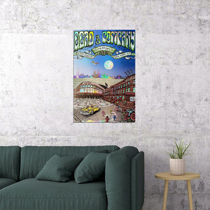 Dead And Company New York 2019 Grateful Dead Music Poster Wall Art Print Home Wall Decor