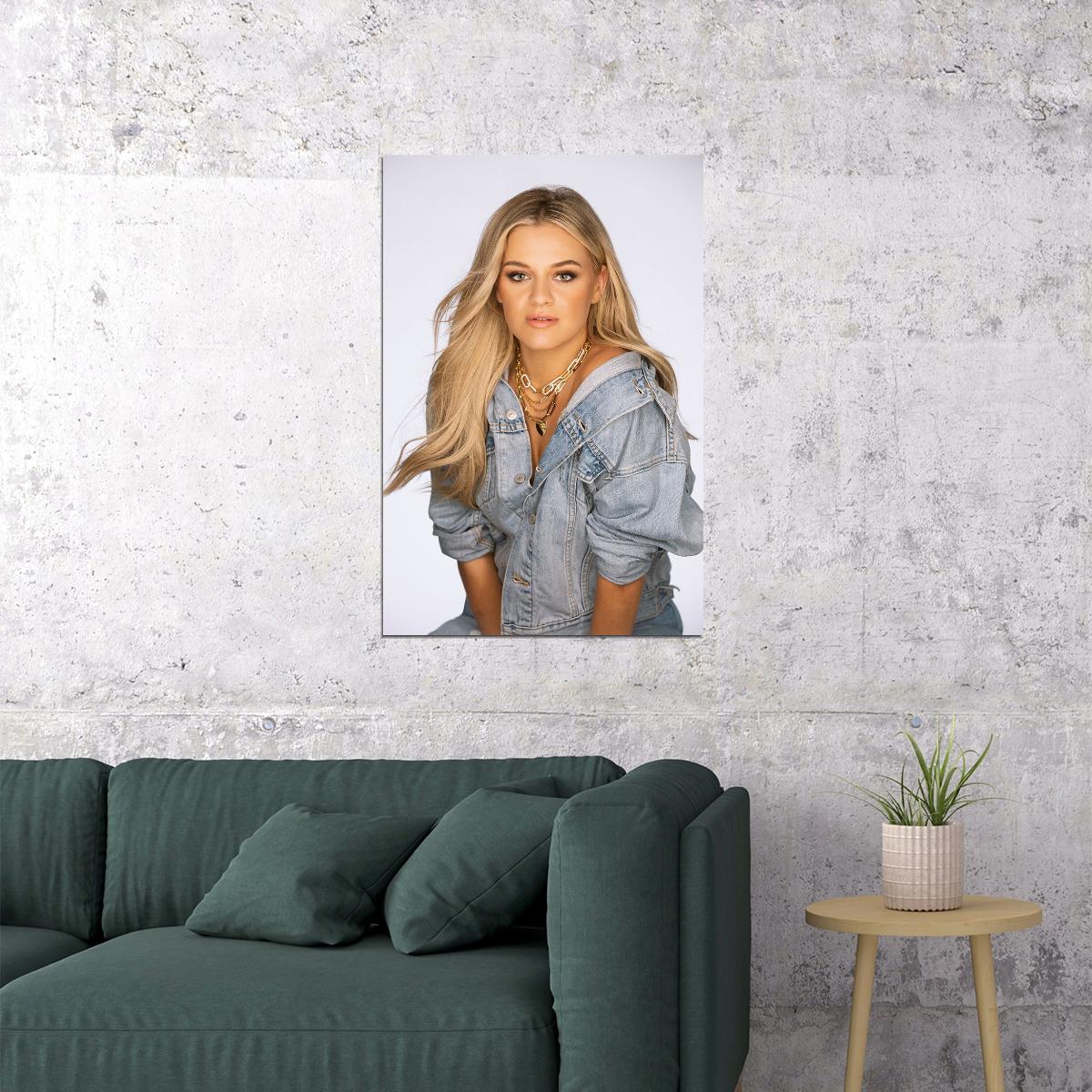 Kelsea Ballerini American Country Pop Singer Songwriter Poster Wall Art Print Home Wall Decor