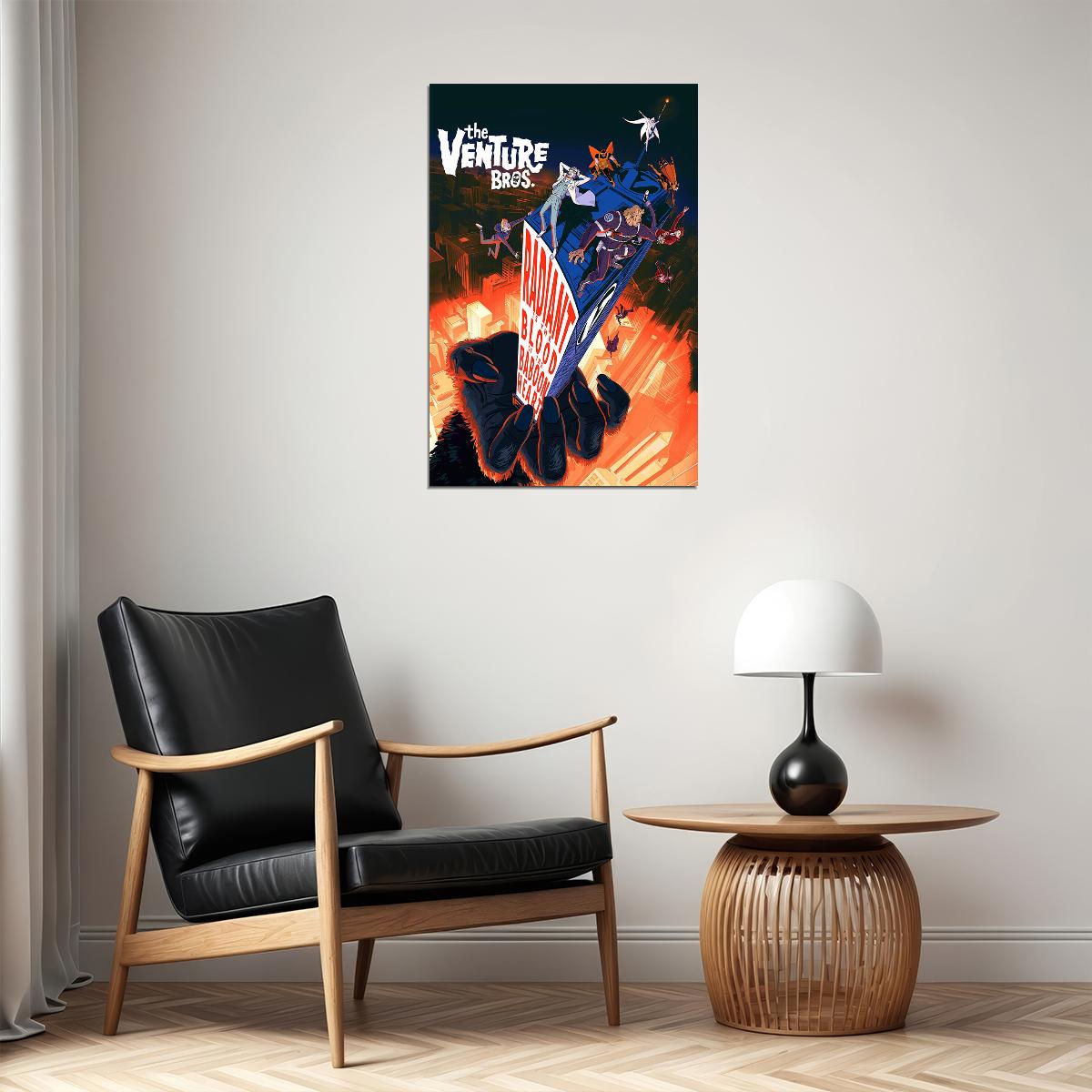 The Venture Bros.radiant Is The Blood Of The Baboon Heart Poster Wall Art Print Home Wall Decor