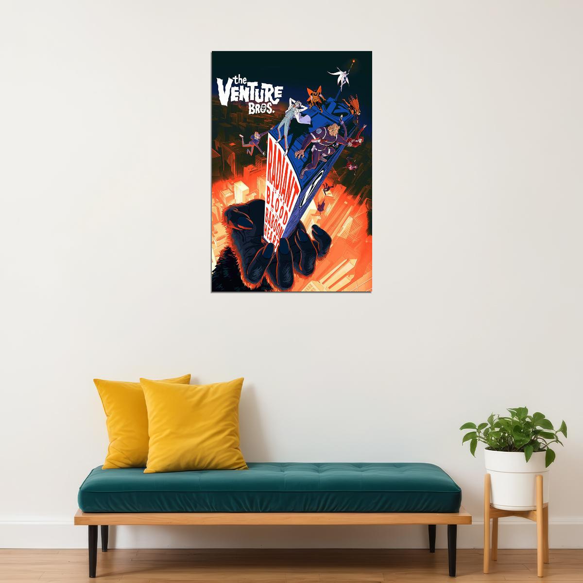 The Venture Bros.radiant Is The Blood Of The Baboon Heart Poster Wall Art Print Home Wall Decor