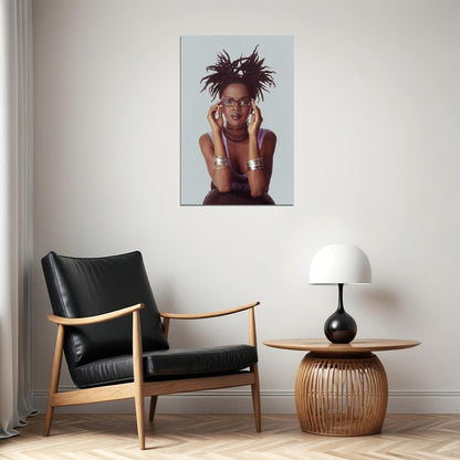 Lauryn Hill American Musician Producer Actress Poster Wall Art Print Home Wall Decor