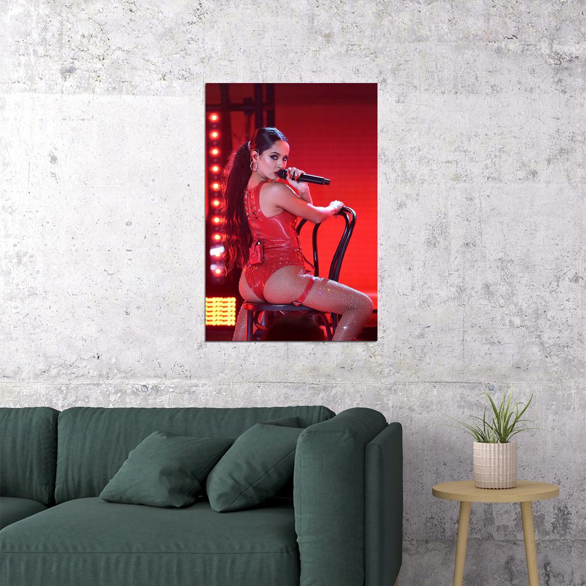 Becky G American Singer And Actress Poster Wall Art Print Home Wall Decor