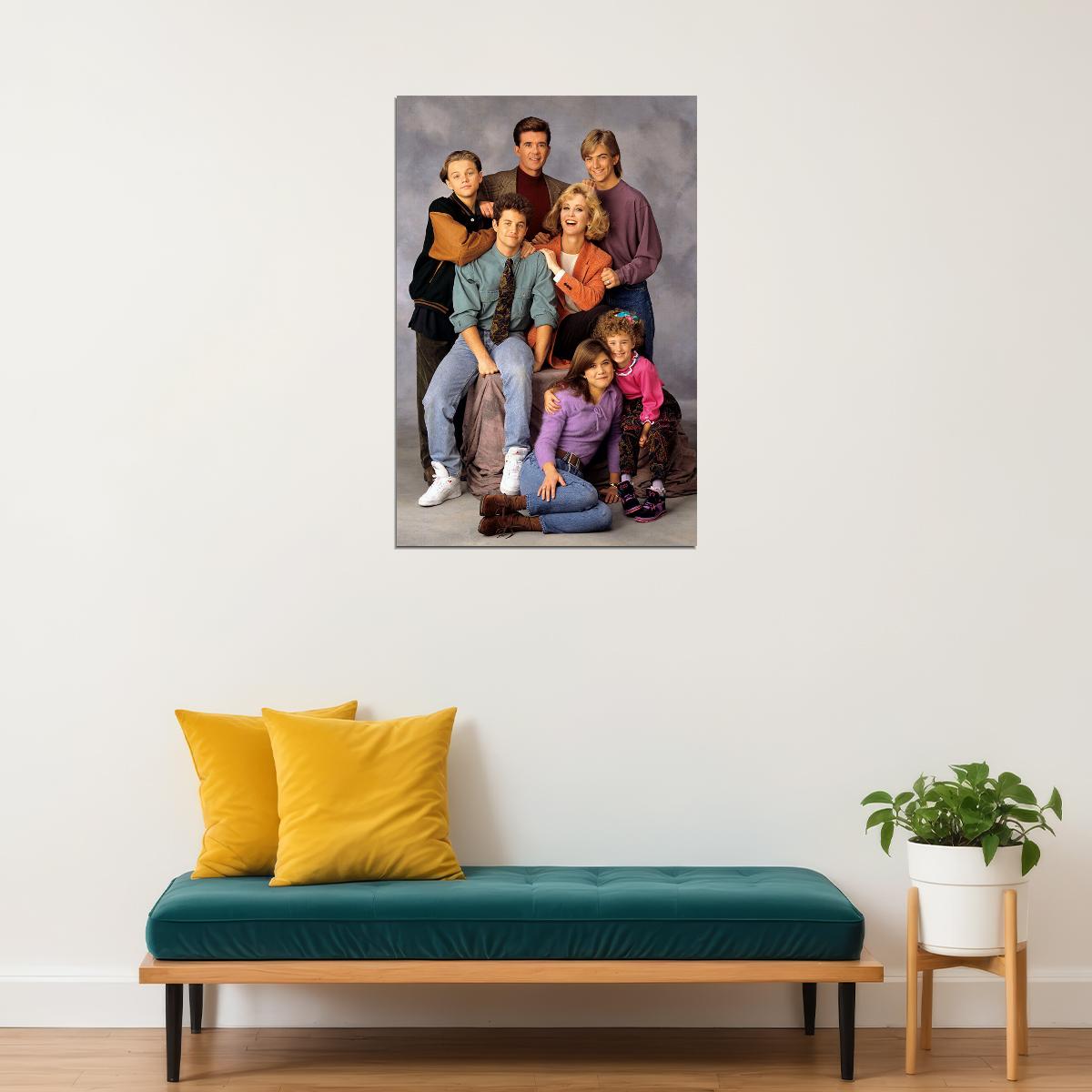 Growing Pains 80s 90s Comedy Sitcom Tv Series Poster Wall Art Print Home Wall Decor - xonomax