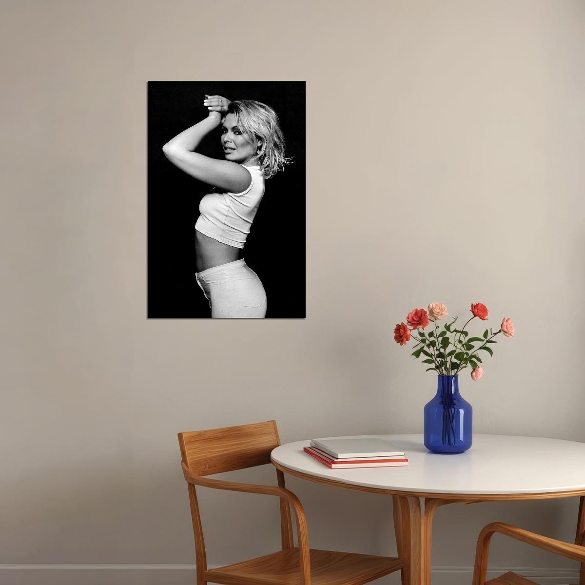 Kim Wilde 80s 90s Celebrity Musician Pop Singer Poster Wall Art Print Home Wall Decor