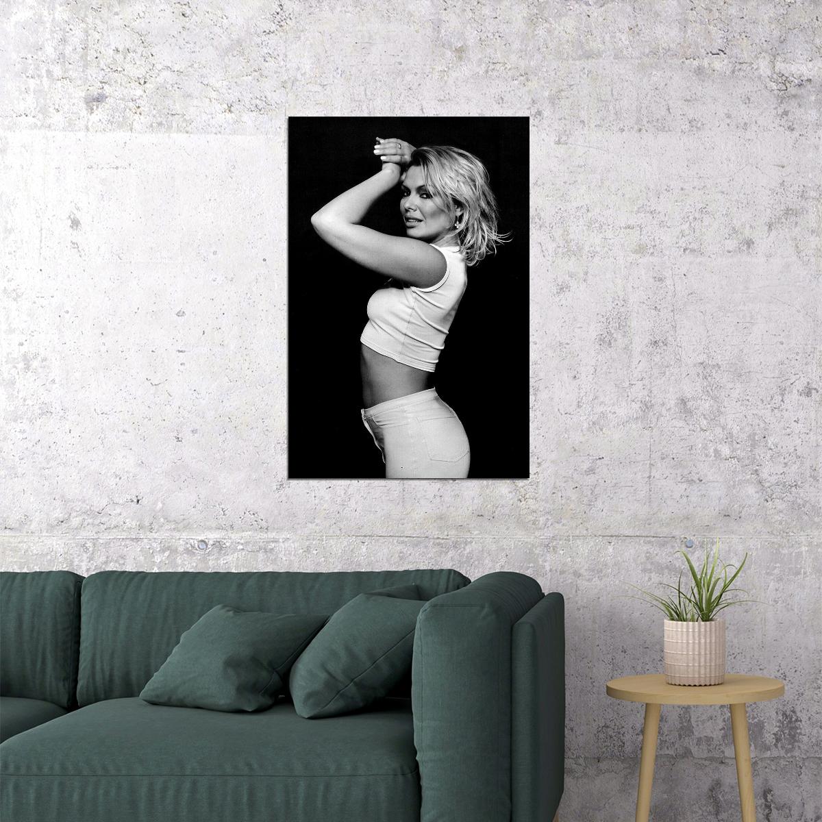 Kim Wilde 80s 90s Celebrity Musician Pop Singer Poster Wall Art Print Home Wall Decor