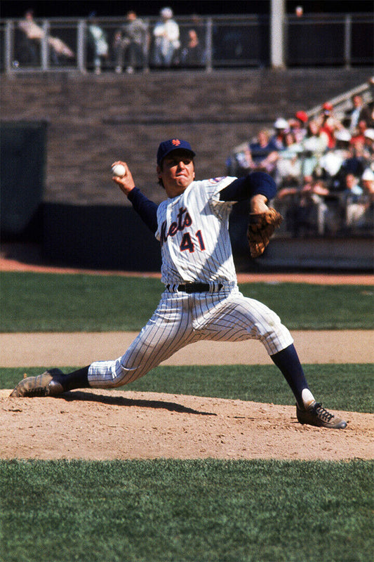 Tom Seaver Vintage American Baseball Pitcher Player Poster Wall Art Print Home Wall Decor