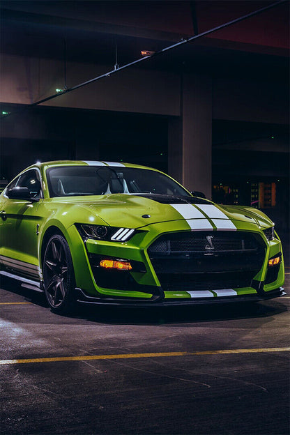 Ford Mustang Ford Racing Car Vintage Shelby Poster Wall Art Print Home Wall Decor - xonomax