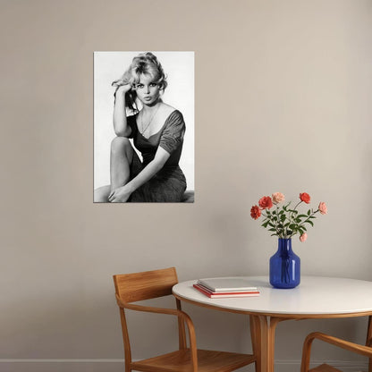 Brigitte Bardot Celebrity Movie Actress Star Poster Wall Art Print Home Wall Decor