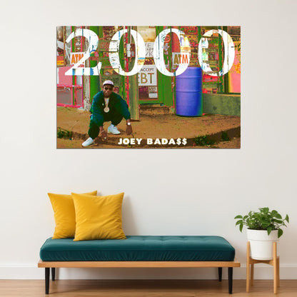 Joey Badass 2000 Studio Album Poster Wall Art Print Home Wall Decor